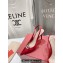 Valentino The Bold Edition Vlogo Satin Slingback Pumps 90mm Red 2024