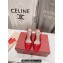 Valentino The Bold Edition Vlogo Calfskin Slingback Pumps 60mm Patent Red 2024