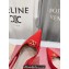 Valentino The Bold Edition Vlogo Calfskin Slingback Pumps 60mm Patent Red 2024