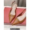 Valentino The Bold Edition Vlogo Calfskin Slingback Ballerinas 20mm Brown 2024