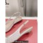 Valentino The Bold Edition Vlogo Slingback Ballerinas 20mm Mesh White 2024