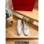 Valentino Vlogo Stud Sign Fabric Espadrilles White