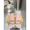 Fendi Roma Women/Men Slides in Leather Pink 2024