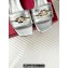 Valentino The Bold Edition Vlogo Calfskin Slide Sandals 20mm Silver 2024