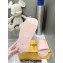 Fendi Roma Women/Men Slides in Leather Pink 2024