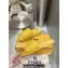 Fendi Roma Women/Men Slides in Leather Yellow 2024