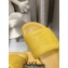 Fendi Roma Women/Men Slides in Leather Yellow 2024