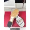 Valentino The Bold Edition Vlogo Calfskin Slide Sandals 20mm Silver 2024