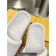 Fendi Roma Women/Men Slides in Leather White 2024