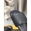 Fendi Roma Women/Men Slides in Leather Black 2024