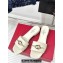 Valentino The Bold Edition Vlogo Calfskin Slide Sandals 20mm White 2024