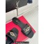 Valentino The Bold Edition Vlogo Calfskin Slide Sandals 20mm Black 2024