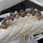 Chanel Shiny Crumpled Lambskin, Imitation Pearls & Gold-Tone Metal Clutch with Chain Bag AP3803 White 2024