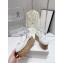 Prada Crochet wedge sandals 1XZ760 White 2024