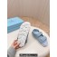 Prada Crochet sandals 1X440N Blue 2024