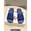 Dolce & Gabbana Men's Rubber beachwear sliders Blue 2024
