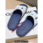 Dolce & Gabbana Men's Rubber beachwear sliders White/Blue 2024