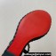 Christian Louboutin Heel 12cm Pyraclou Studded Spike Espadrilles wedge Sandals Black