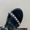Christian Louboutin Heel 12cm nappa leather and strass Pyrastrass Espadrilles wedge Sandals Black