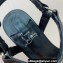 Christian Louboutin Heel 12cm nappa leather and strass Pyrastrass Espadrilles wedge Sandals Black