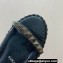 Christian Louboutin Heel 6cm Pyraclou Studded Spike wedge Sandals Python Pattern Black