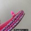 Christian Louboutin Heel 6cm Pyraclou Studded Spike wedge Sandals Patent Pink