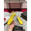 Christian Louboutin Heel 3cm Nappa leather Mamaflirt Sling Ballerinas Yellow 2024
