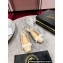 Christian Louboutin Heel 3cm Nappa leather Mamaflirt Sling Ballerinas Beige 2024