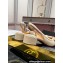 Christian Louboutin Heel 3cm Nappa leather Mamaflirt Sling Ballerinas Beige 2024