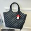 Loewe Mushroom charm in felt and calfskin