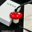 Loewe Mushroom charm in felt and calfskin