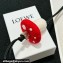 Loewe Mushroom charm in felt and calfskin