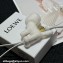 Loewe Poodle charm in felt and calfskin