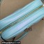 Gucci GG Marmont Small shoulder Camera Bag 447632 iridescent quilted chevron leather Blue