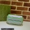 Gucci GG Marmont Super Mini Bag 476433 iridescent quilted chevron leather Green 2024