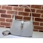 Gucci Jackie small shoulder bag 782849 in leather Light Gray 2024