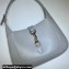 Gucci Jackie small shoulder bag 782849 in leather Light Gray 2024