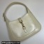 Gucci Jackie small shoulder bag 782849 in Patent leather Ivory 2024