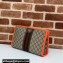 Gucci Web Ophidia GG Pouch Bag 598234 Beige/Orange 2024