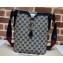 Gucci Original GG Medium bucket shoulder bag 782911 Beige/Blue 2024