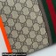 Gucci Web Ophidia GG Pouch Bag 598234 Beige/Orange 2024