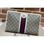 Gucci Web Ophidia GG Pouch Bag 598234 Beige/White 2024