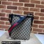 Gucci Original GG Medium bucket shoulder bag 782911 Beige/Blue 2024