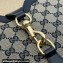 Gucci Original GG Medium bucket shoulder bag 782911 Beige/Blue 2024