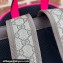 Gucci Web Ophidia GG Small Backpack Bag 547965 Beige/Fuchsia 2024