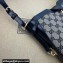 Gucci Original GG Medium bucket shoulder bag 782911 Beige/Blue 2024