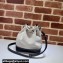 Gucci Mini shoulder bag with Gucci print 777166 in Beige/Blue cotton linen canvas 2024