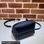 Gucci Mini shoulder bag with Gucci print 777166 in Beige/Blue cotton linen canvas 2024