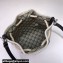 Gucci Mini shoulder bag with Gucci print 777166 in Beige/Blue cotton linen canvas 2024