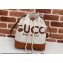 Gucci Small shoulder bag with Gucci print 772856 in Beige/Brown cotton linen canvas 2024